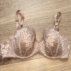 Thirdlove Elegant Lace Underwire Bra in Beige